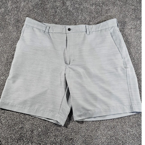 Callaway Other - Callaway Performance Golf Shorts Mens 38 Gray Stretch Heathered Flat Front Tech
